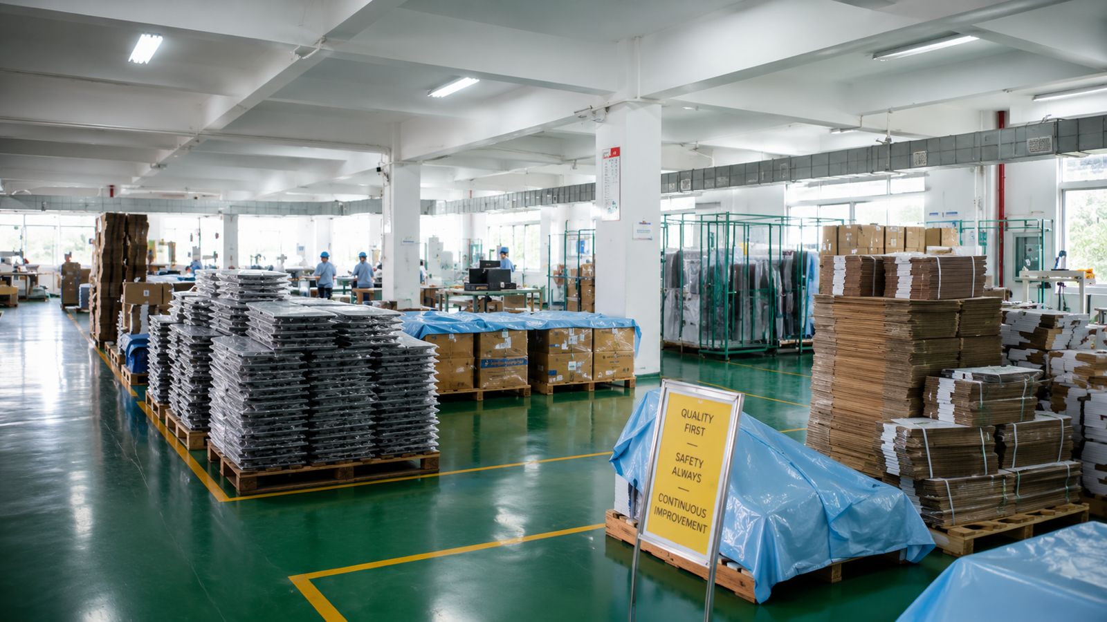 Manufacturing floor
